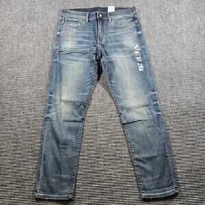 Lucky Brand 412 Jeans Men's 34x32 Blue Athletic Slim Stretch NWT